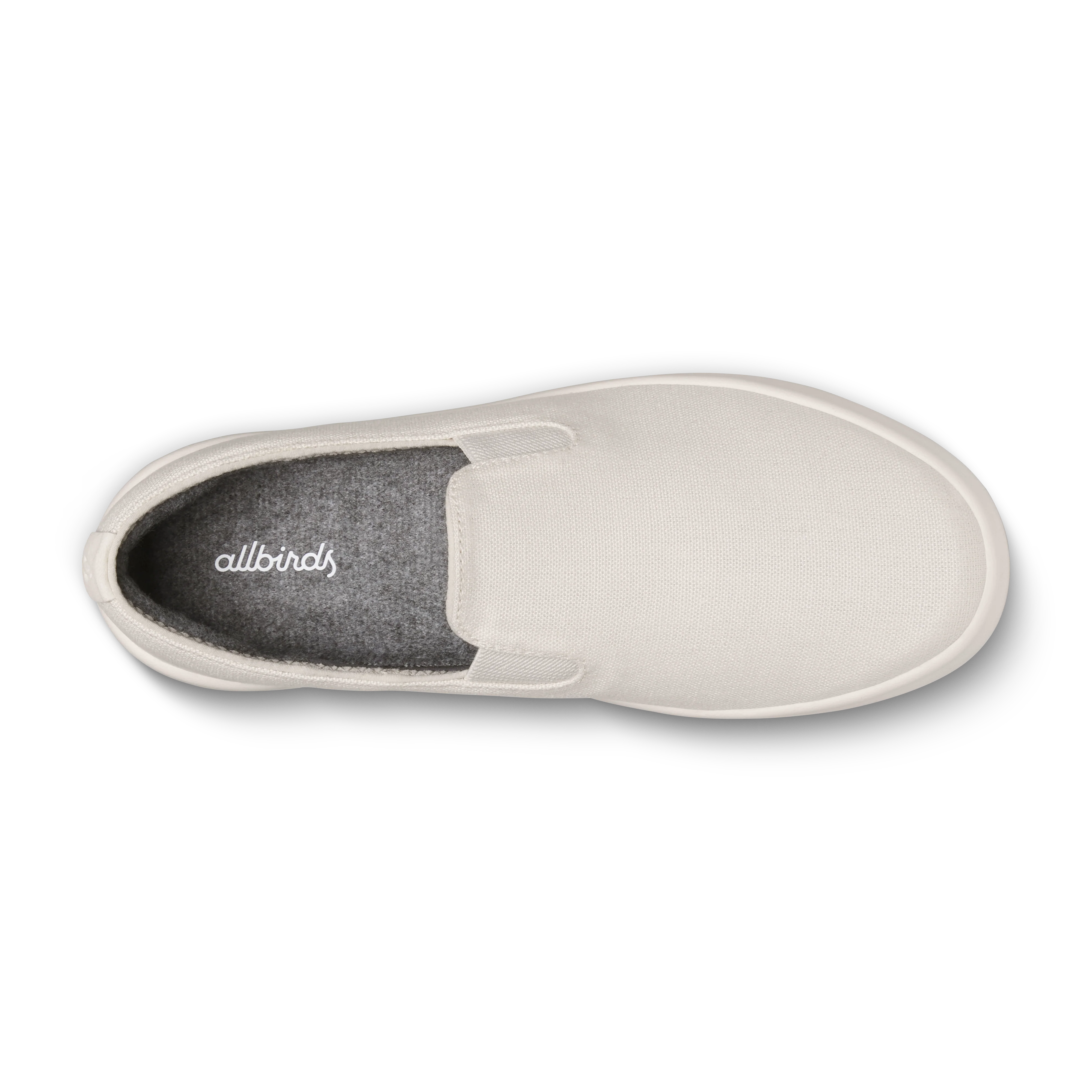 Women's Canvas Cruiser Slip On - Warm White (Natural White Sole) 3 Women's Canvas Cruiser Slip On - Warm White (Natural White Sole)