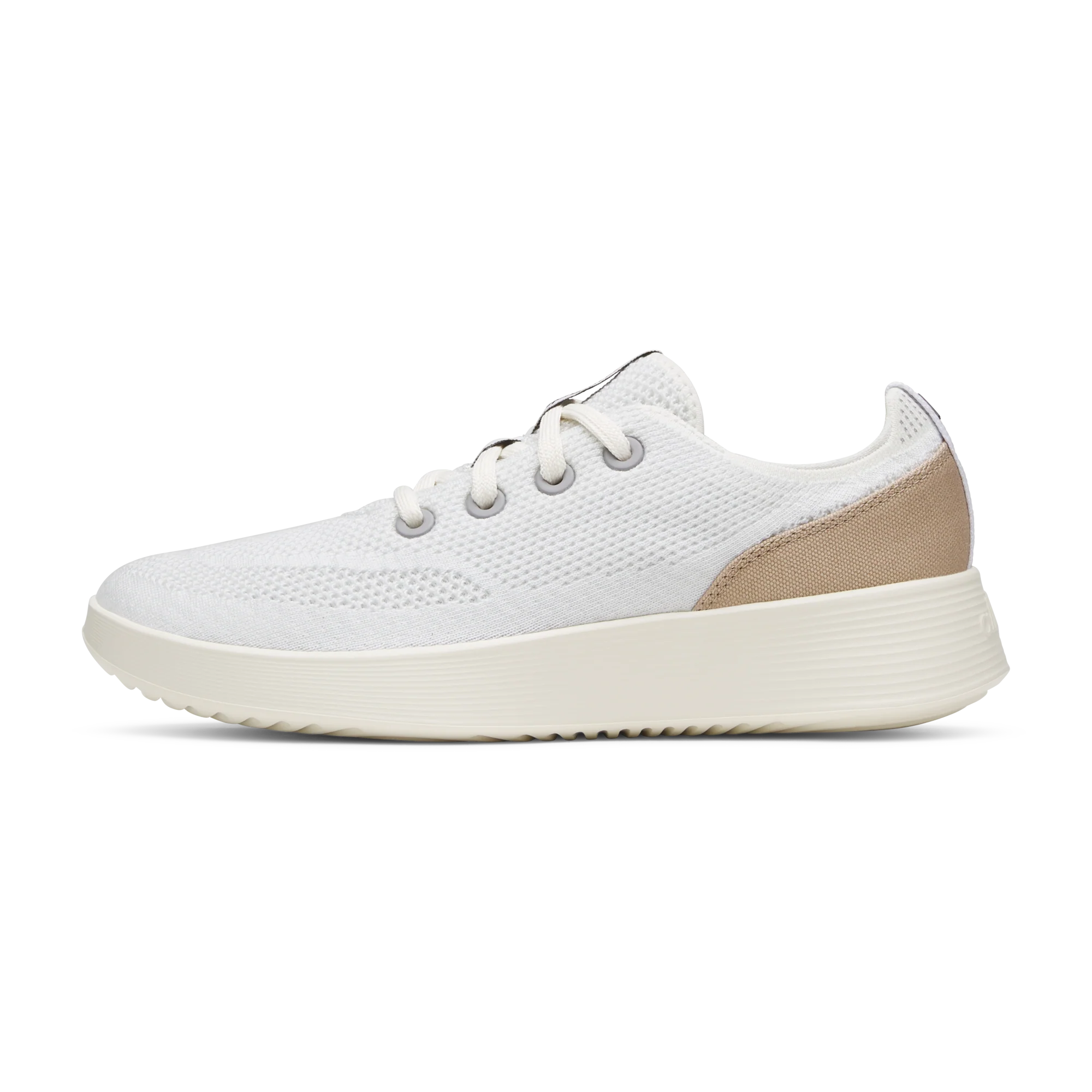 Women's Tree Runner Go - Blizzard/Light Khaki (Natural White Sole)