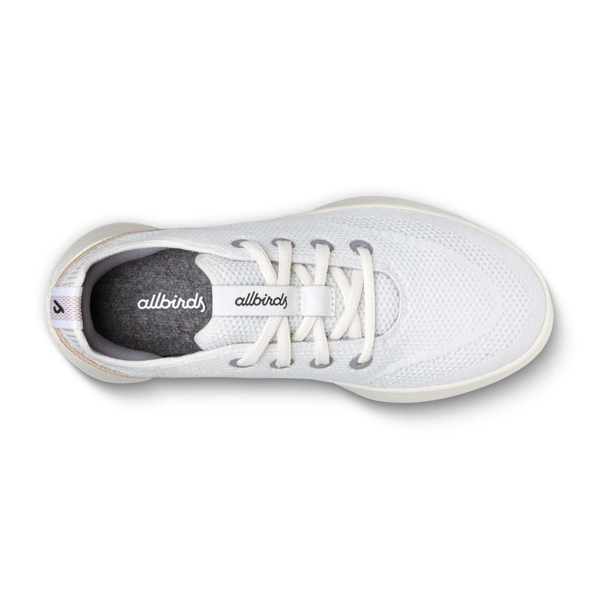 Women's Tree Runner Go - Blizzard/Light Khaki (Natural White Sole) 3 Women's Tree Runner Go - Blizzard/Light Khaki (Natural White Sole)