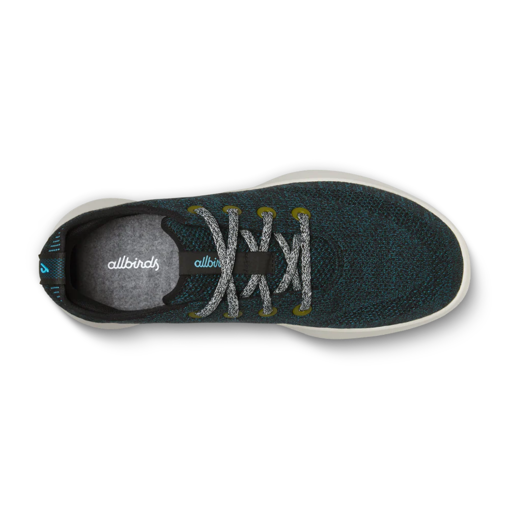 Women's Tree Runner Go - Chasm Teal/Natural Black (Stony Cream Sole) 2 Women's Tree Runner Go - Chasm Teal/Natural Black (Stony Cream Sole)