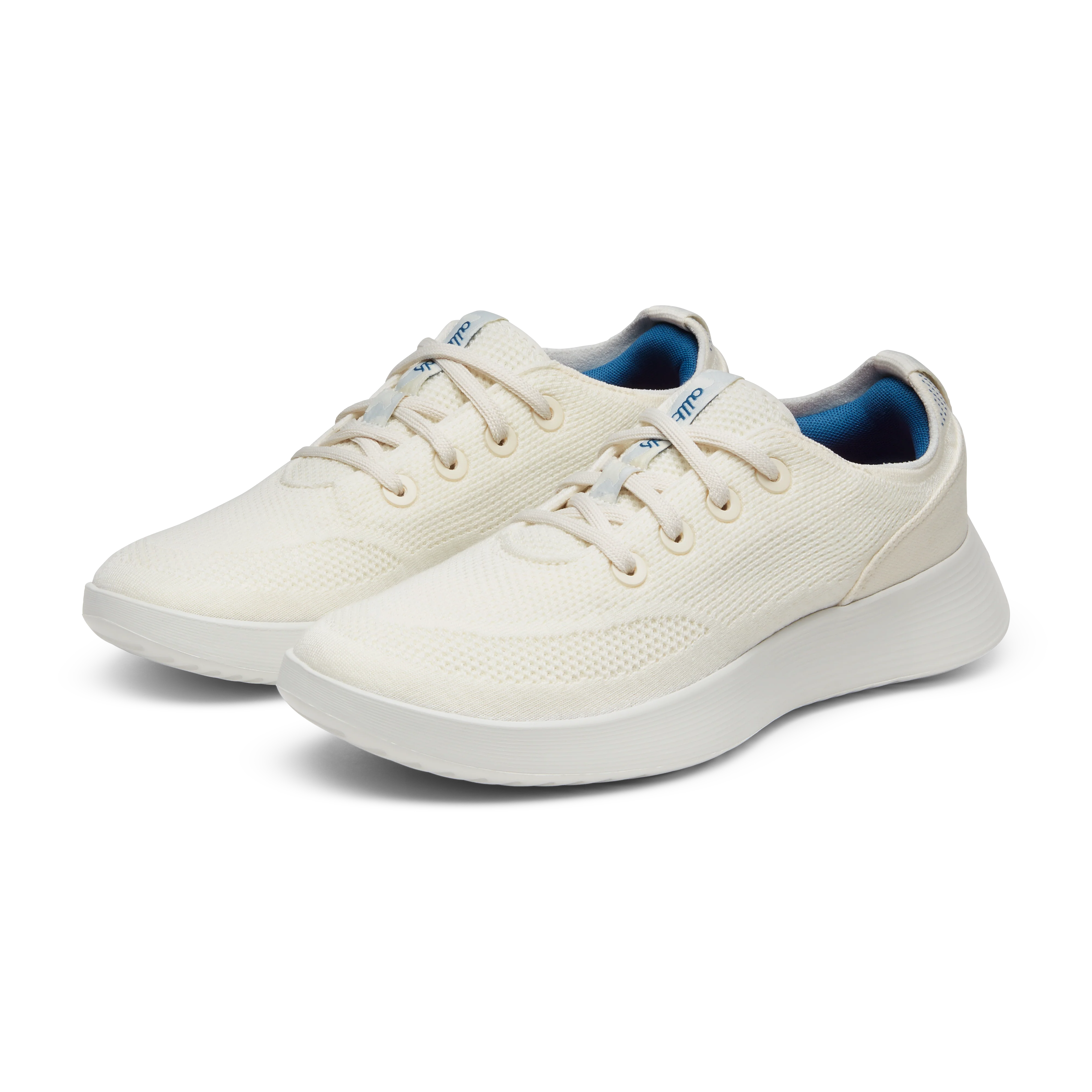 Women's Tree Runner Go - Natural White/Basin Blue (Barely Grey Sole) 5 Women's Tree Runner Go - Natural White/Basin Blue (Barely Grey Sole)