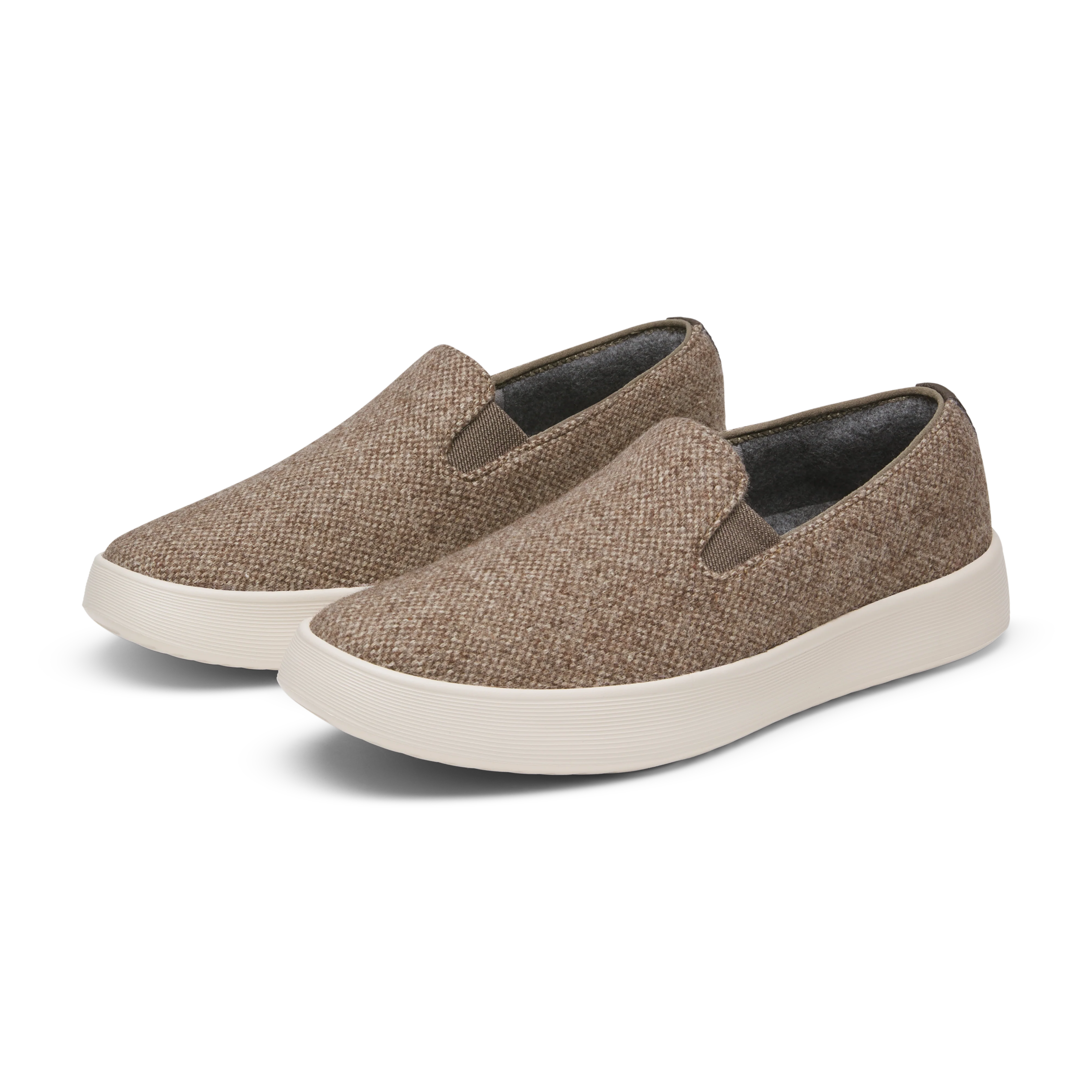 Men's Cruiser Slip On Tweed - Weathered Brown (Weathered White Sole) 5 Men's Cruiser Slip On Tweed - Weathered Brown (Weathered White Sole)