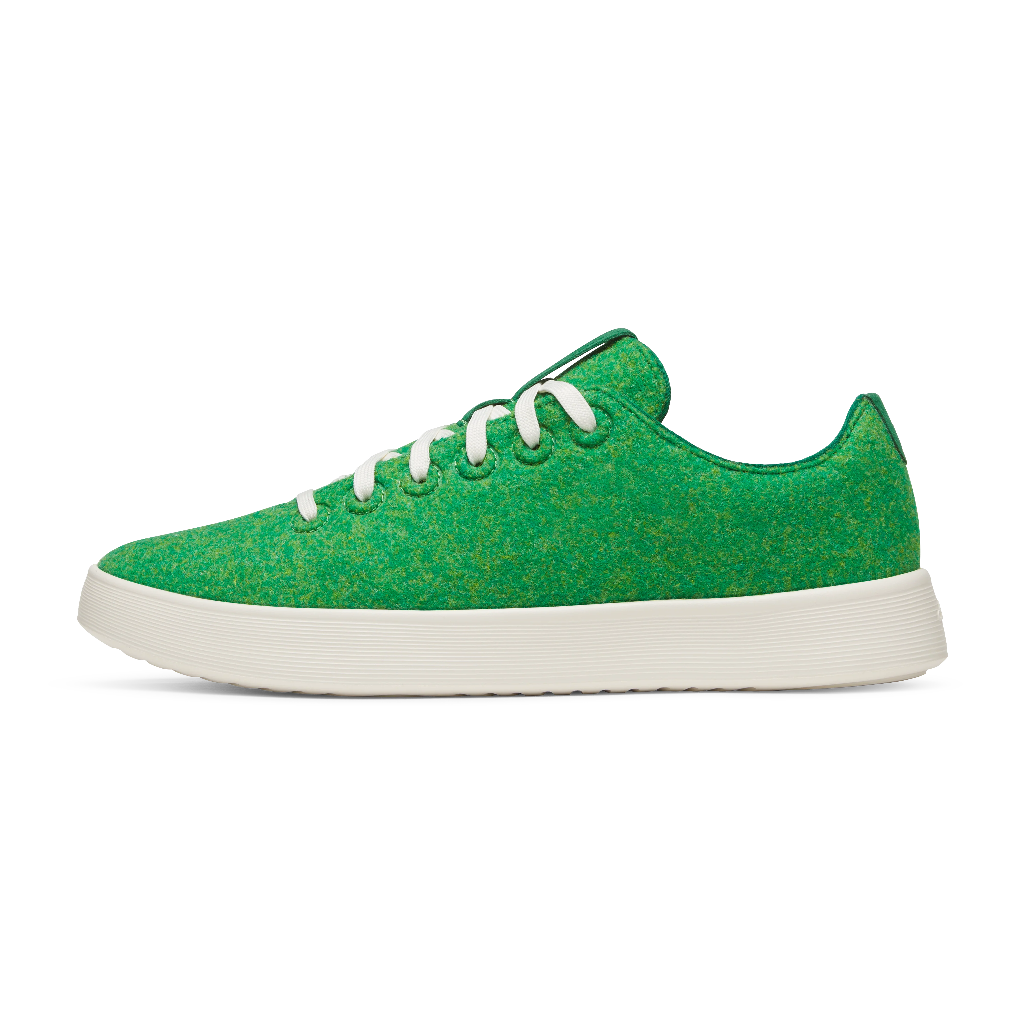 Men's Wool Cruiser - Kelly Green (Natural White Sole)