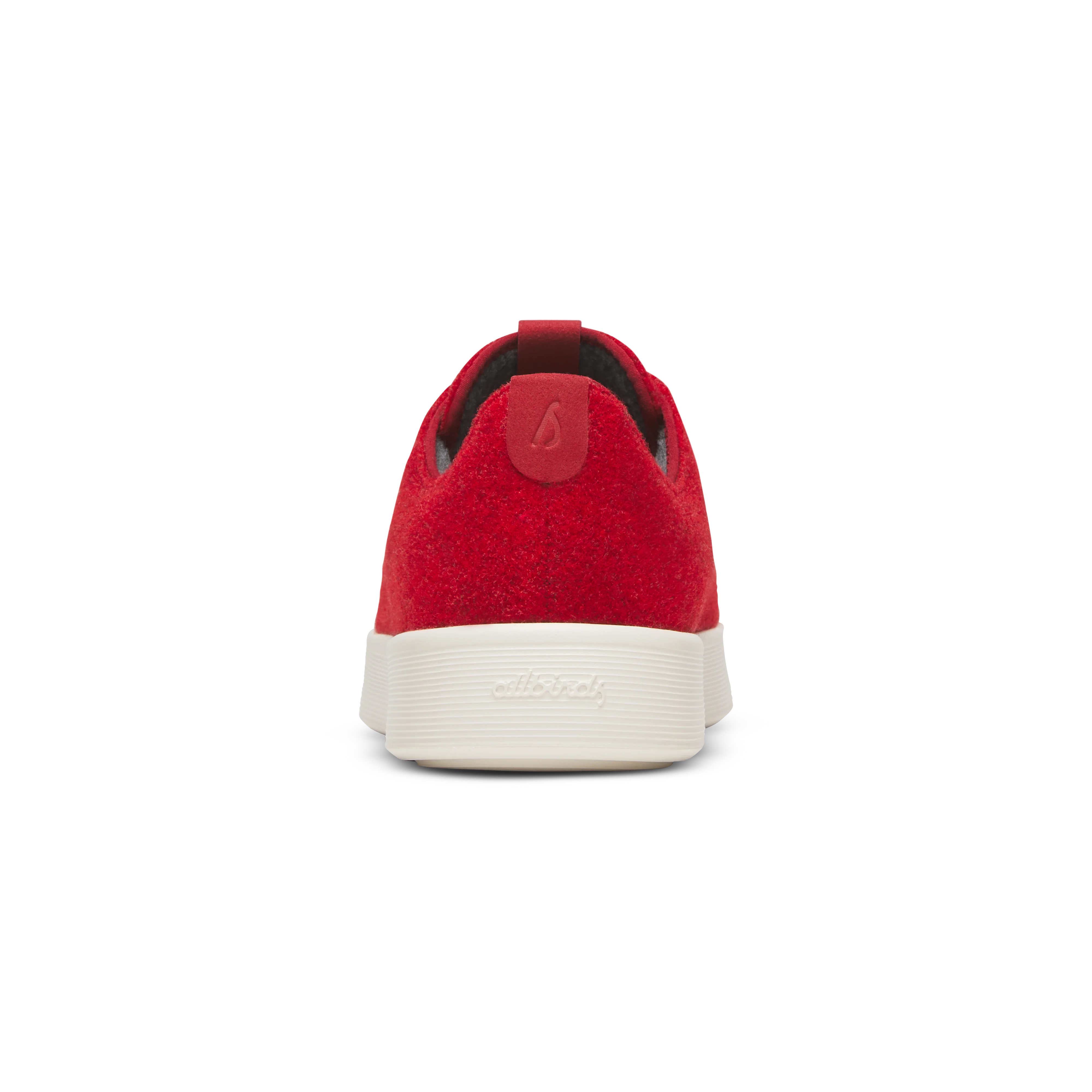 Men's Wool Cruiser - Poppy Red (Natural White Sole) 3 Men's Wool Cruiser - Poppy Red (Natural White Sole)