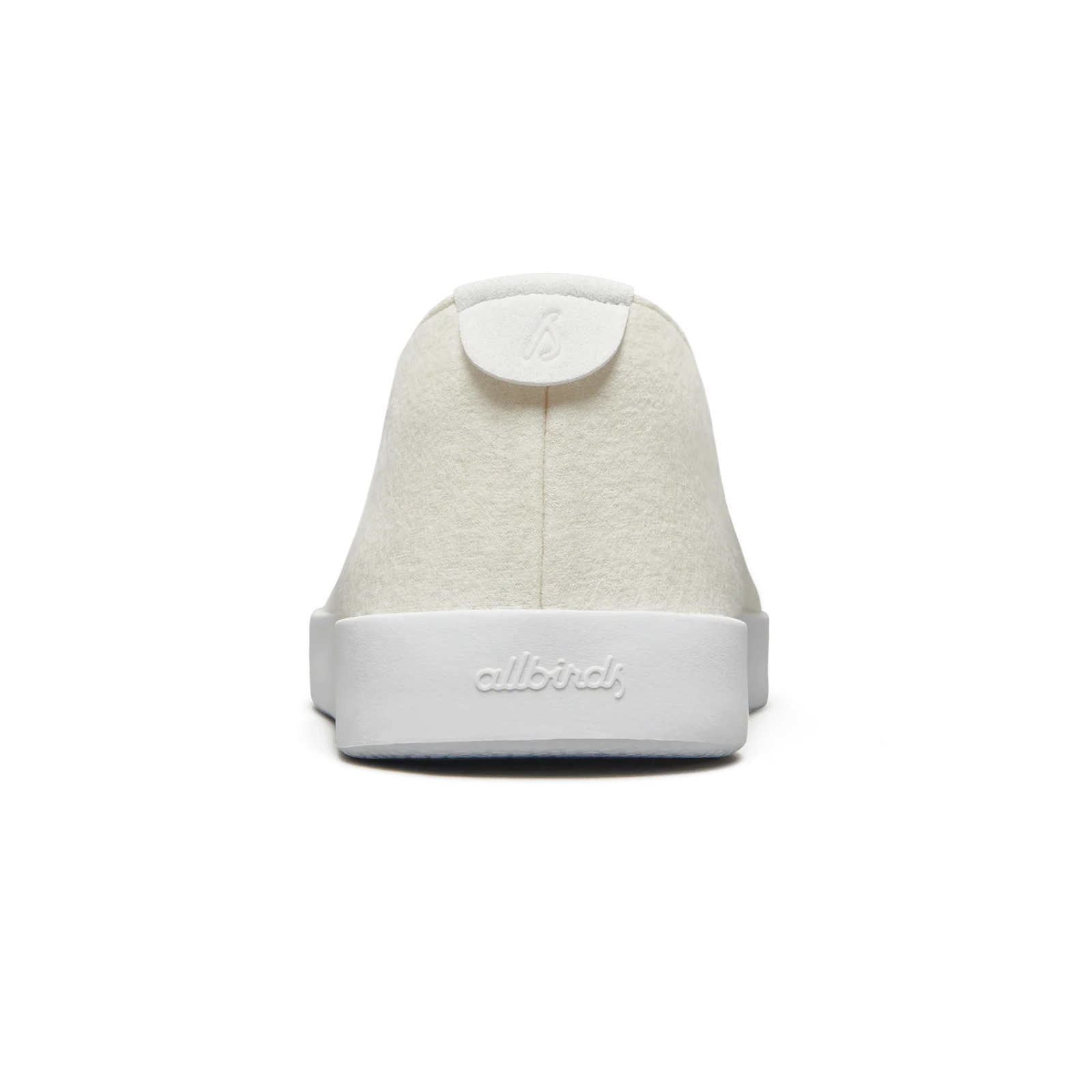 Men's Wool Lounger - Natural White (White Sole) 2 Men's Wool Lounger - Natural White (White Sole)