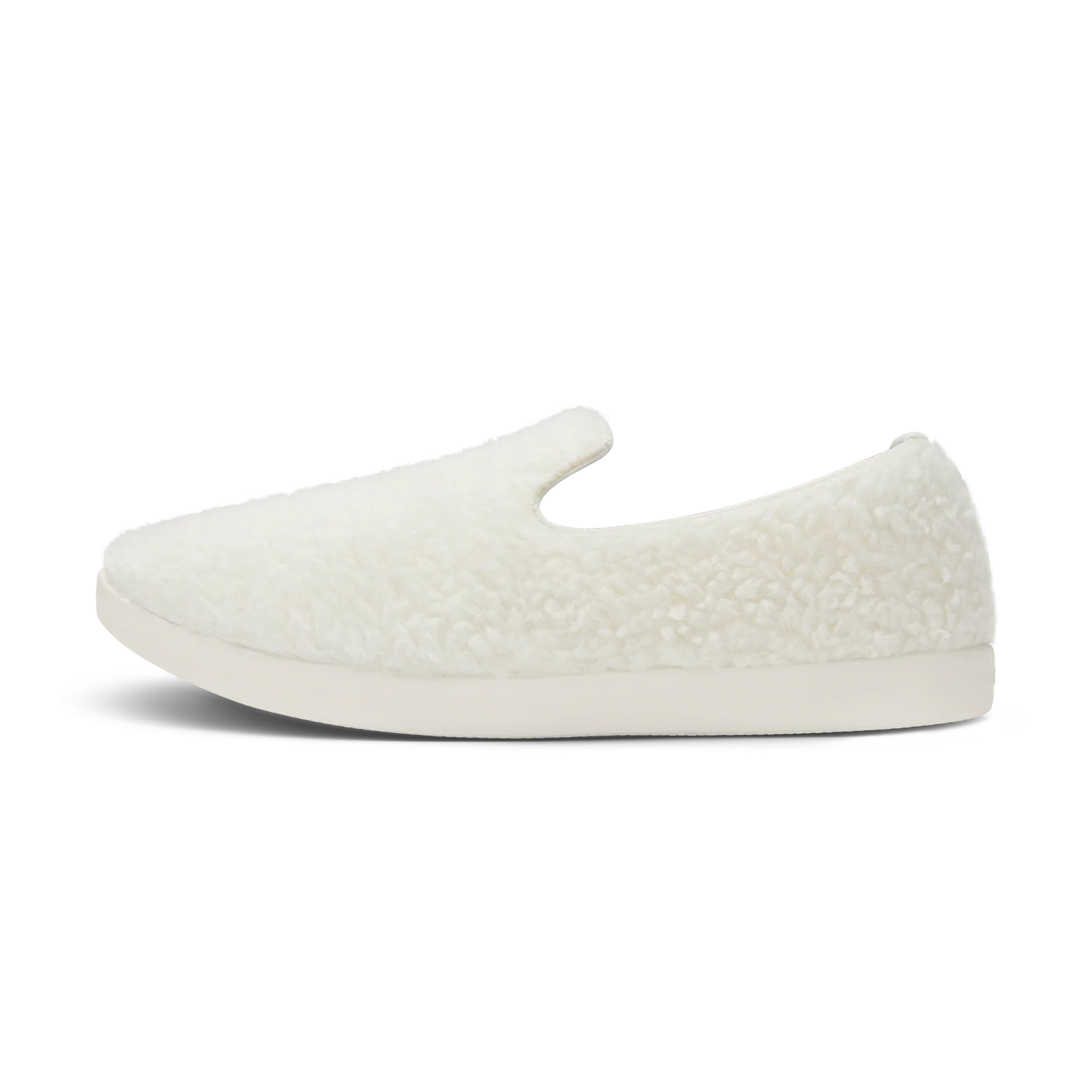 Smallbirds Wool Loungers - Big Kids - Natural White Fluffs (Natural White Sole) 2 Smallbirds Wool Loungers - Big Kids - Natural White Fluffs (Natural White Sole)