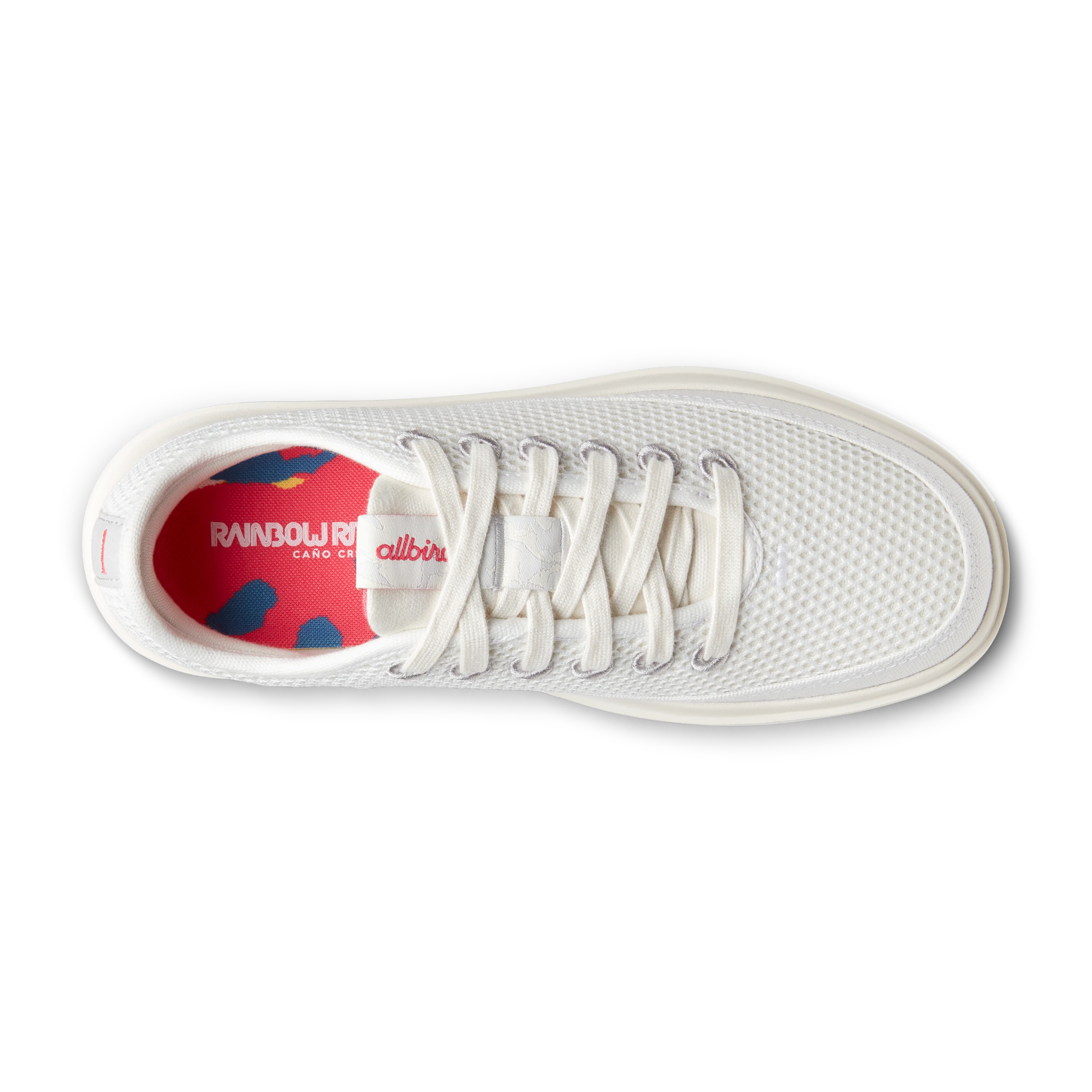 Women's Tree Pipers - Blizzard/Vivid Red (Natural White Sole) 4 Women's Tree Pipers - Blizzard/Vivid Red (Natural White Sole)