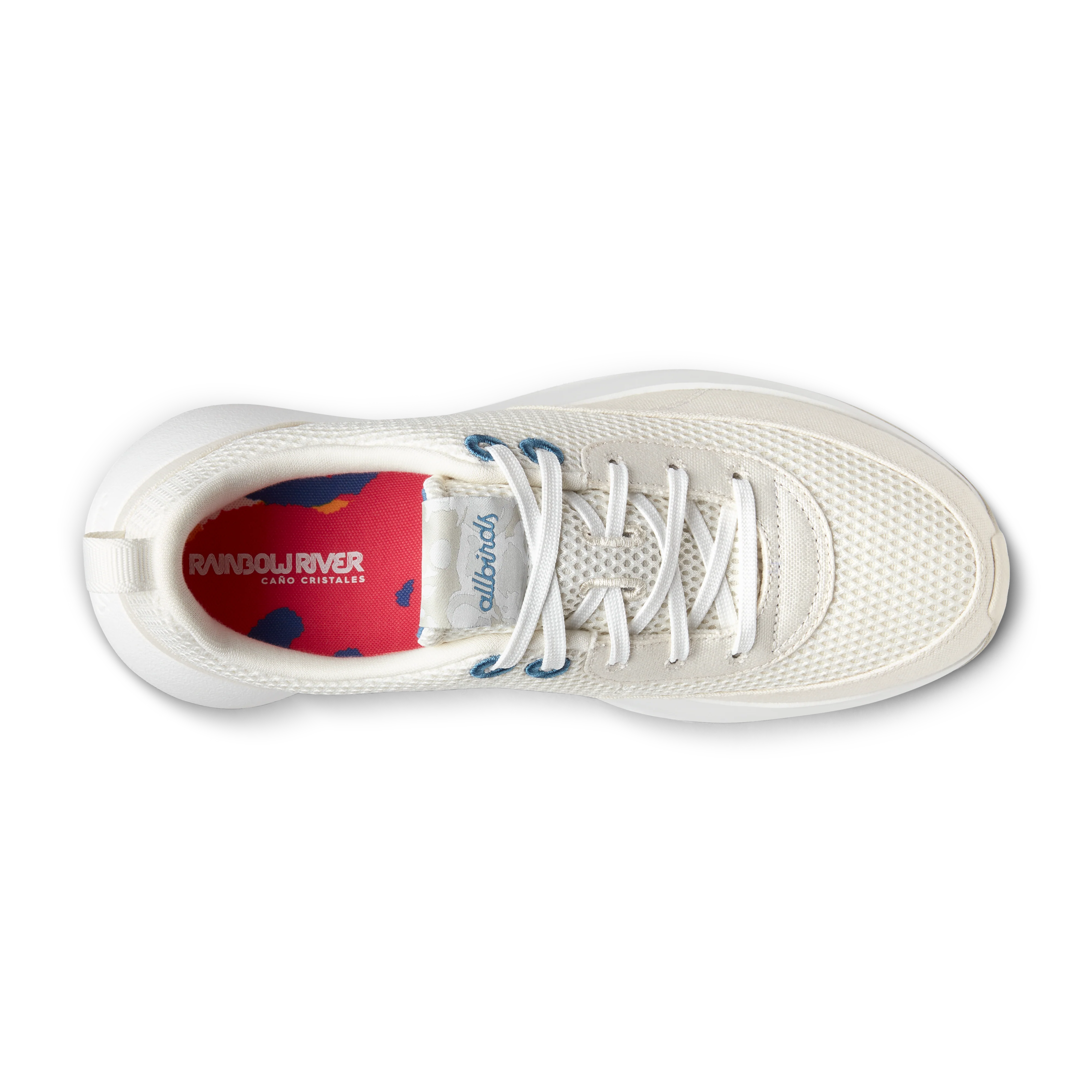 Women's Couriers - Natural White/Basin Blue (Blizzard Sole) 3 Women's Couriers - Natural White/Basin Blue (Blizzard Sole)