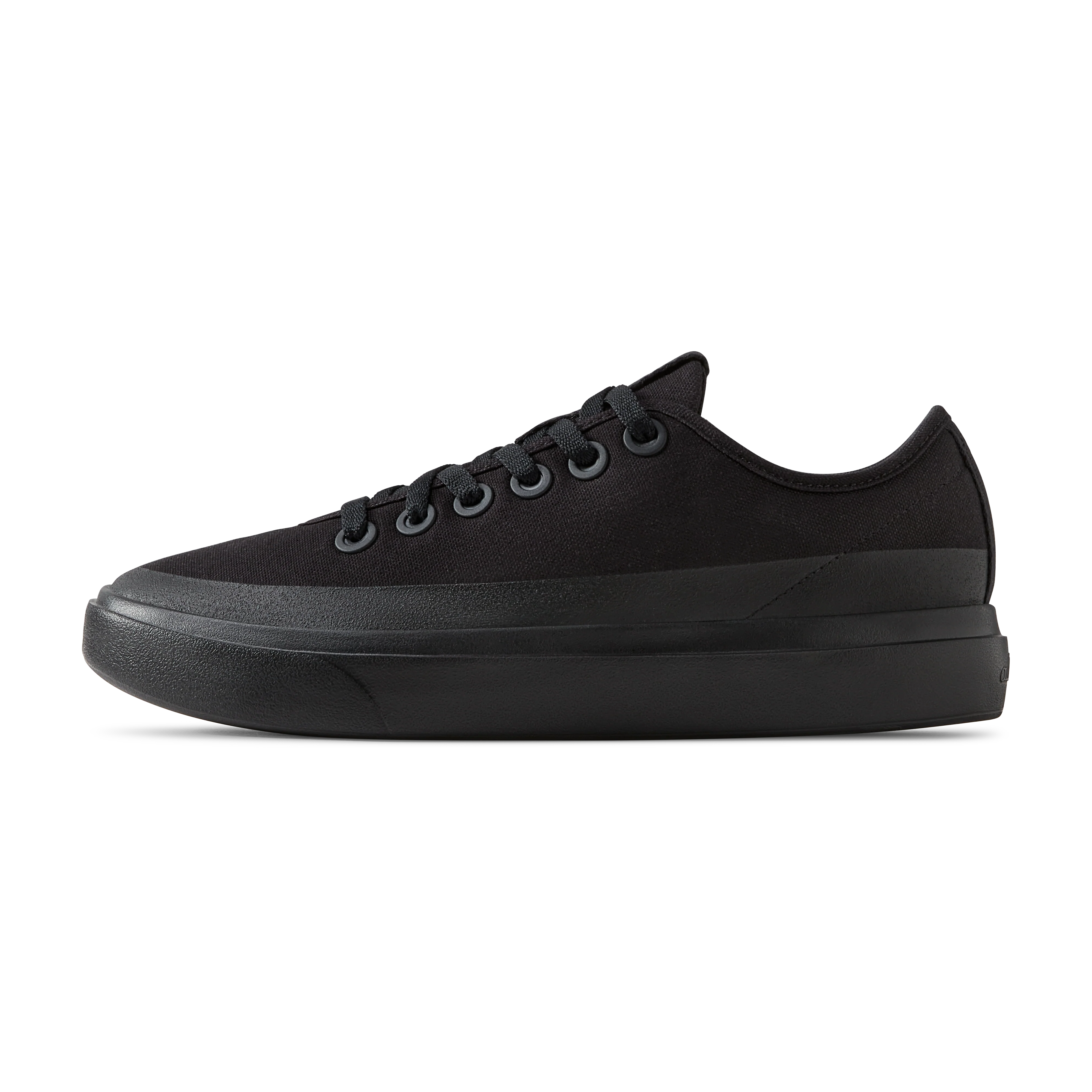 Women's Canvas Pipers - Natural Black (Natural Black Sole) - 1