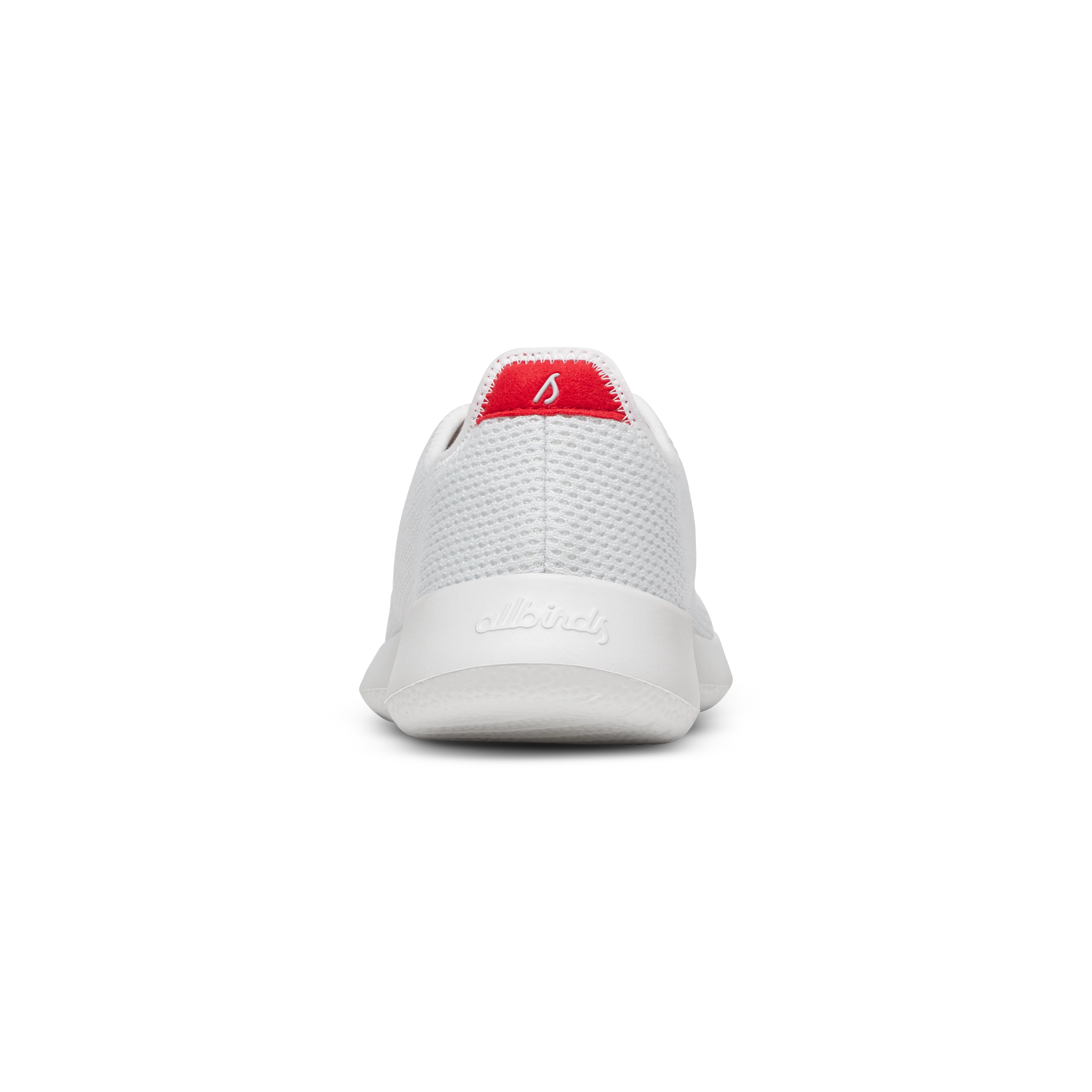 Women's Tree Runner - Blizzard/Bold Red (Blizzard Sole) 2 Women's Tree Runner - Blizzard/Bold Red (Blizzard Sole)