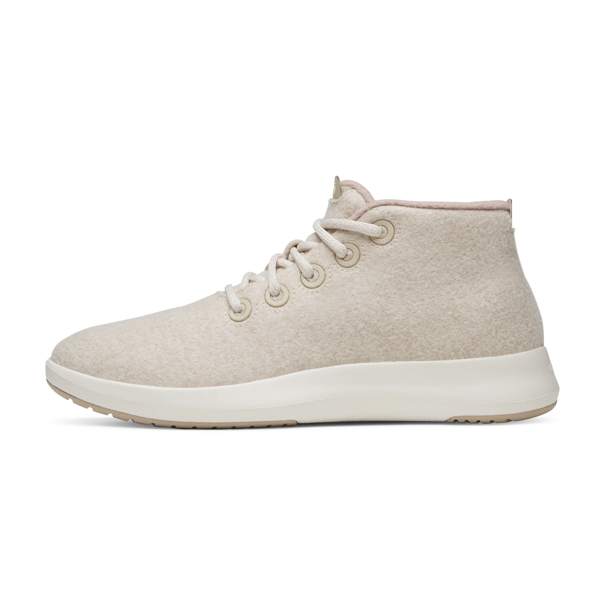 Women's Wool Runner-up Mizzle - Stony Cream (Natural White Sole)