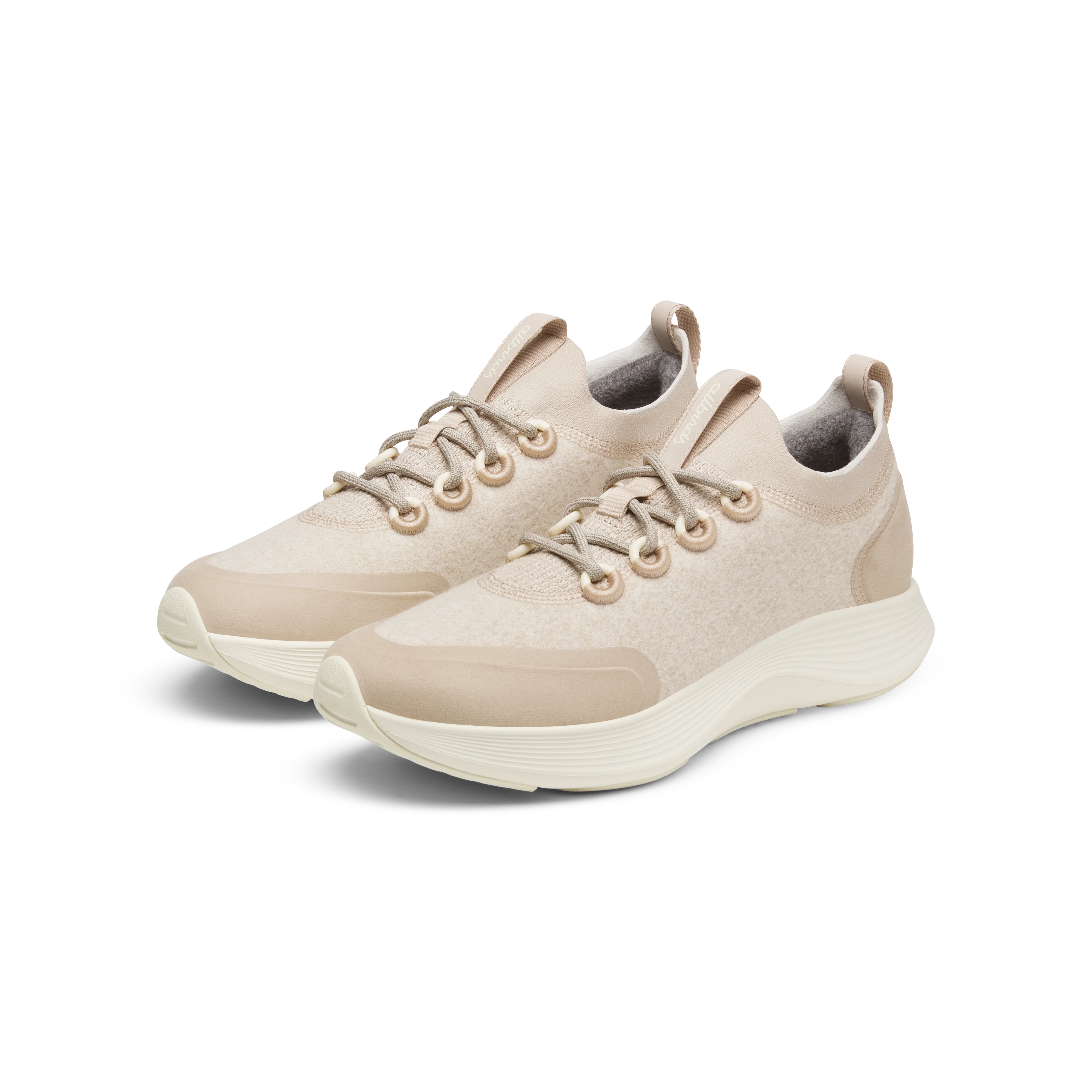 Women's Wool Strider - Rugged Beige (Natural White Sole) 5 Women's Wool Strider - Rugged Beige (Natural White Sole)