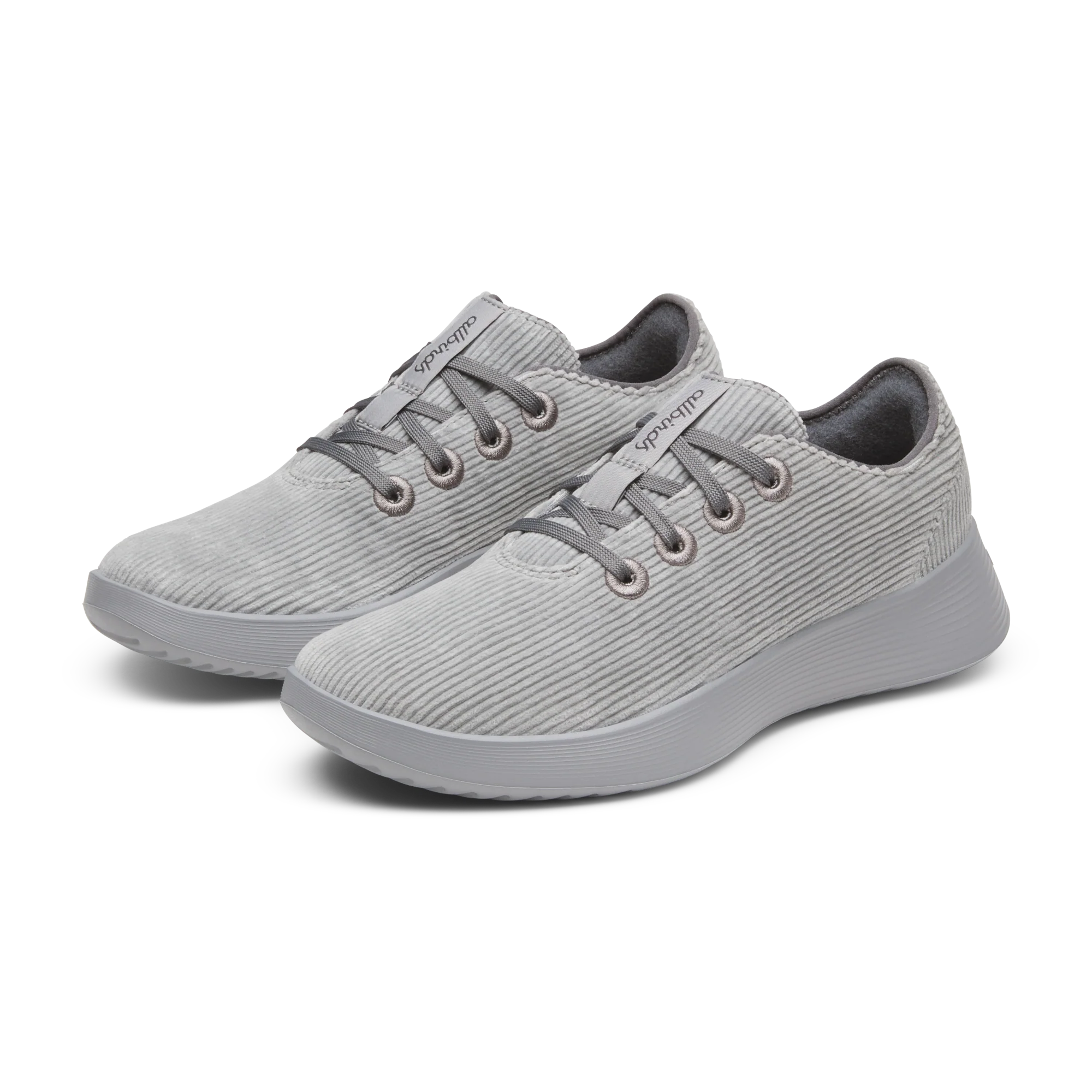 Women's Runner Go - Corduroy - Medium Grey (Medium Grey Sole) 5 Women's Runner Go - Corduroy - Medium Grey (Medium Grey Sole)