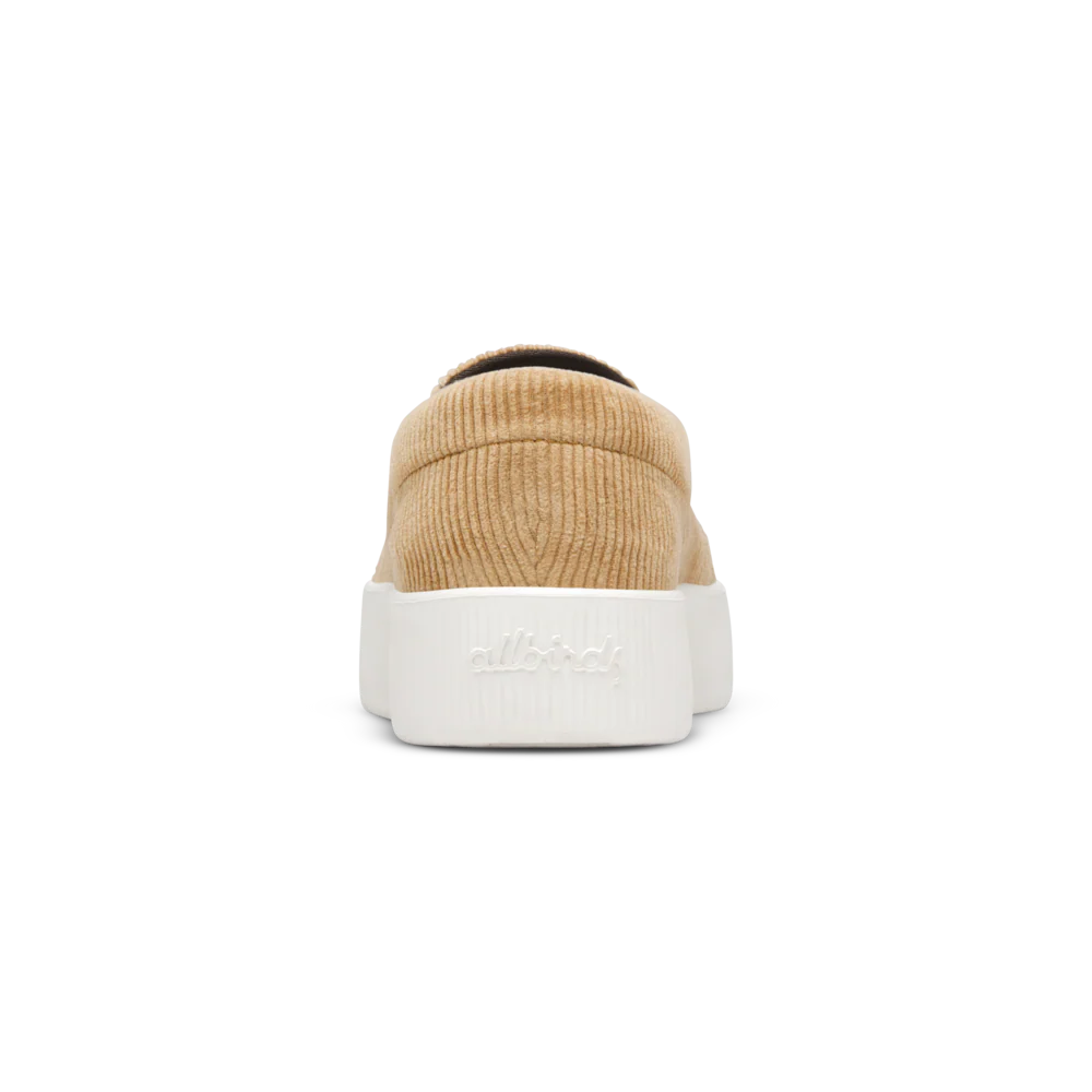 Women's Lounger Lift - Corduroy - Stony Beige (Natural White Sole) 2 Women's Lounger Lift - Corduroy - Stony Beige (Natural White Sole)