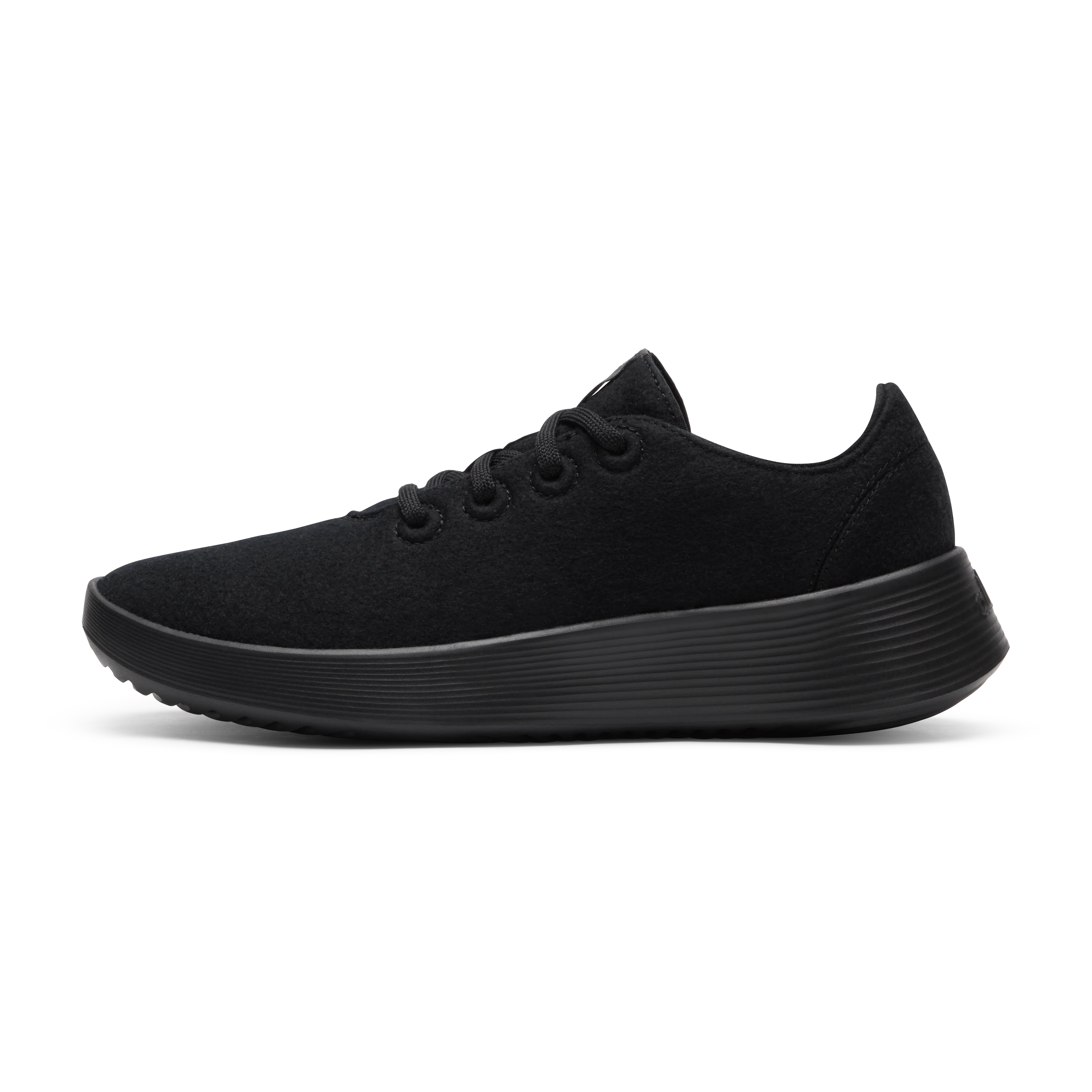 Men's Wool Runner Go - Natural Black (Natural Black Sole)